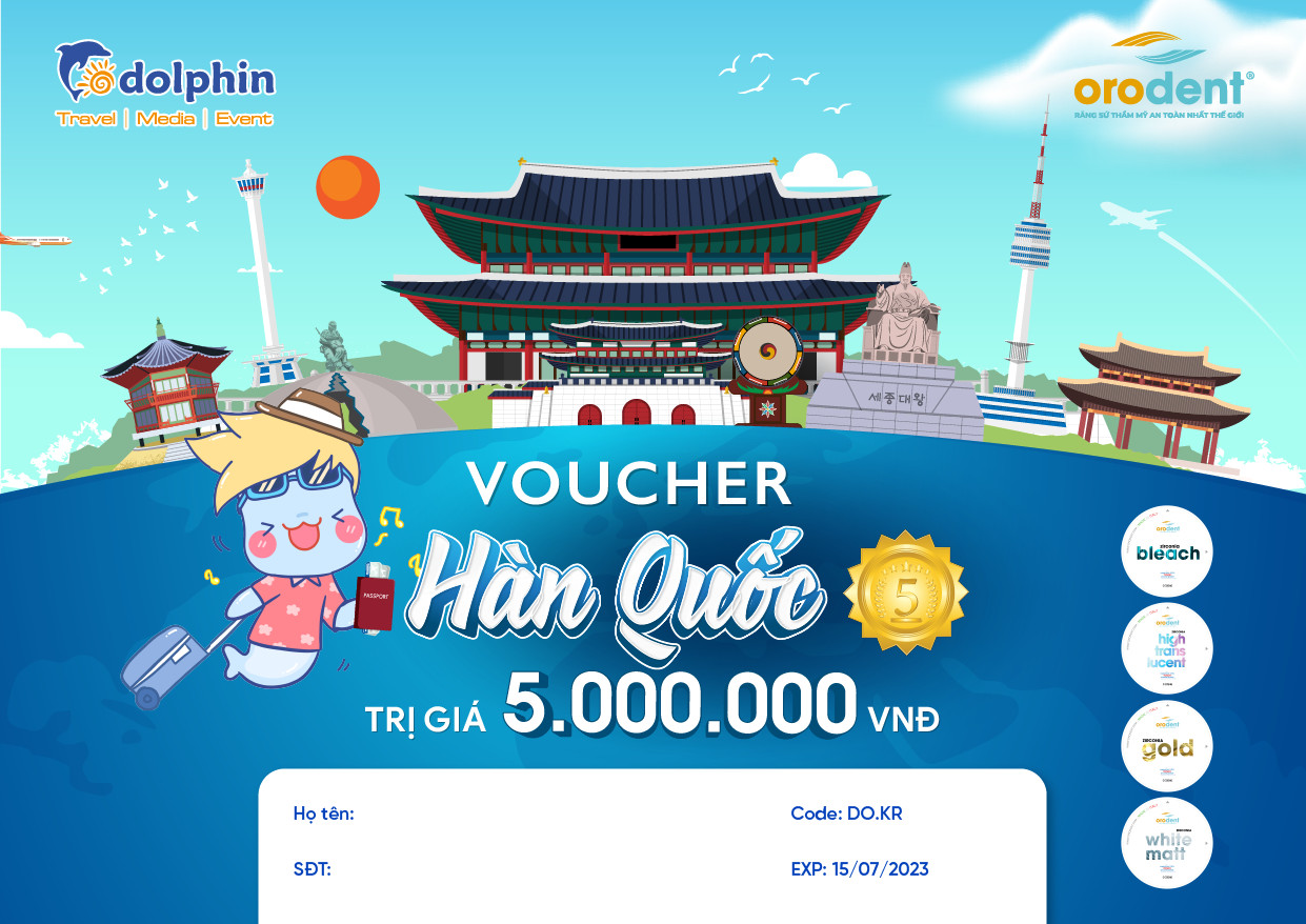 OrodentxDolphinTour Voucher du lịch Hàn Quốc 